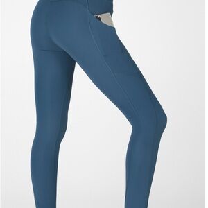 Fabletics PureLuxe Leggings - Blue Nova